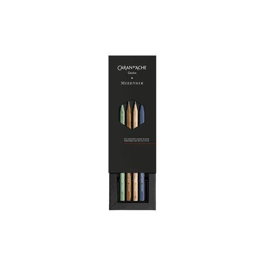 CA Crayons de la Maison Caran d'Ache Parfumés par Mizensir-Boîte à Crayons-Caran d'Ache-Papeterie du Dôme
