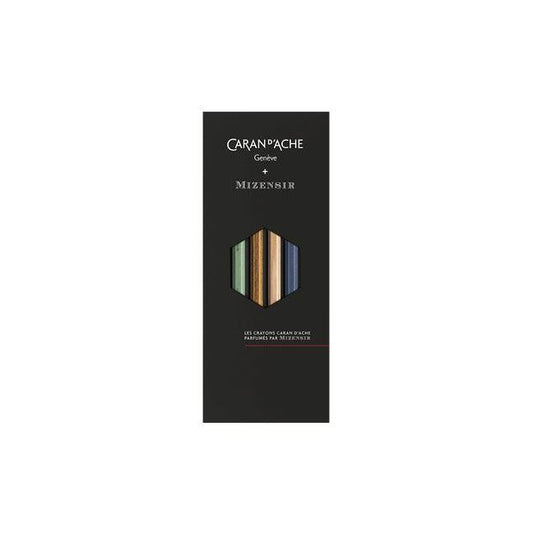 CA Crayons de la Maison Caran d'Ache Parfumés par Mizensir-Boîte à Crayons-Caran d'Ache-Édition 10-Papeterie du Dôme