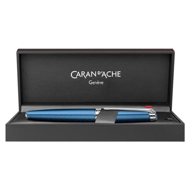 CA Léman Grand Bleu Stylo Plume-Stylo Plume-Caran d'Ache-Papeterie du Dôme