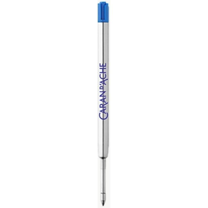 CA Recharge Roller 849-Recharge Stylos-Caran d'Ache-F Fin-Bleu-Papeterie du Dôme