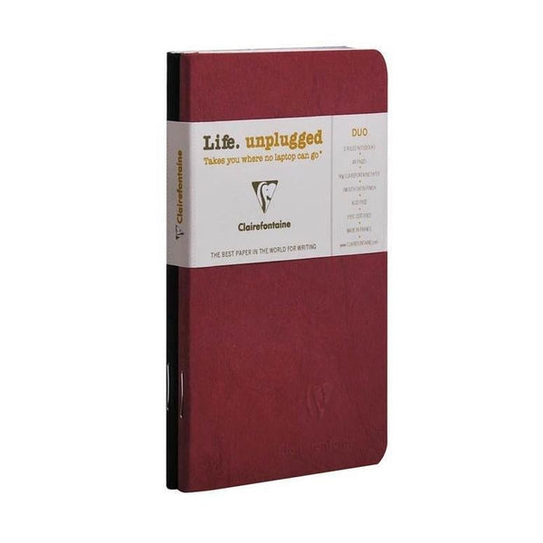 CLT 2 Carnet Age Bag Piqûre 7,5x12 48p-Cahier-Clairefontaine-Papeterie du Dôme
