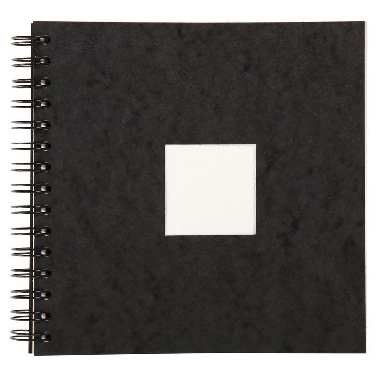 CLT Bloc de Voyage Aquarelle-Carnet-Clairefontaine-200 x 200-Noir-Papeterie du Dôme