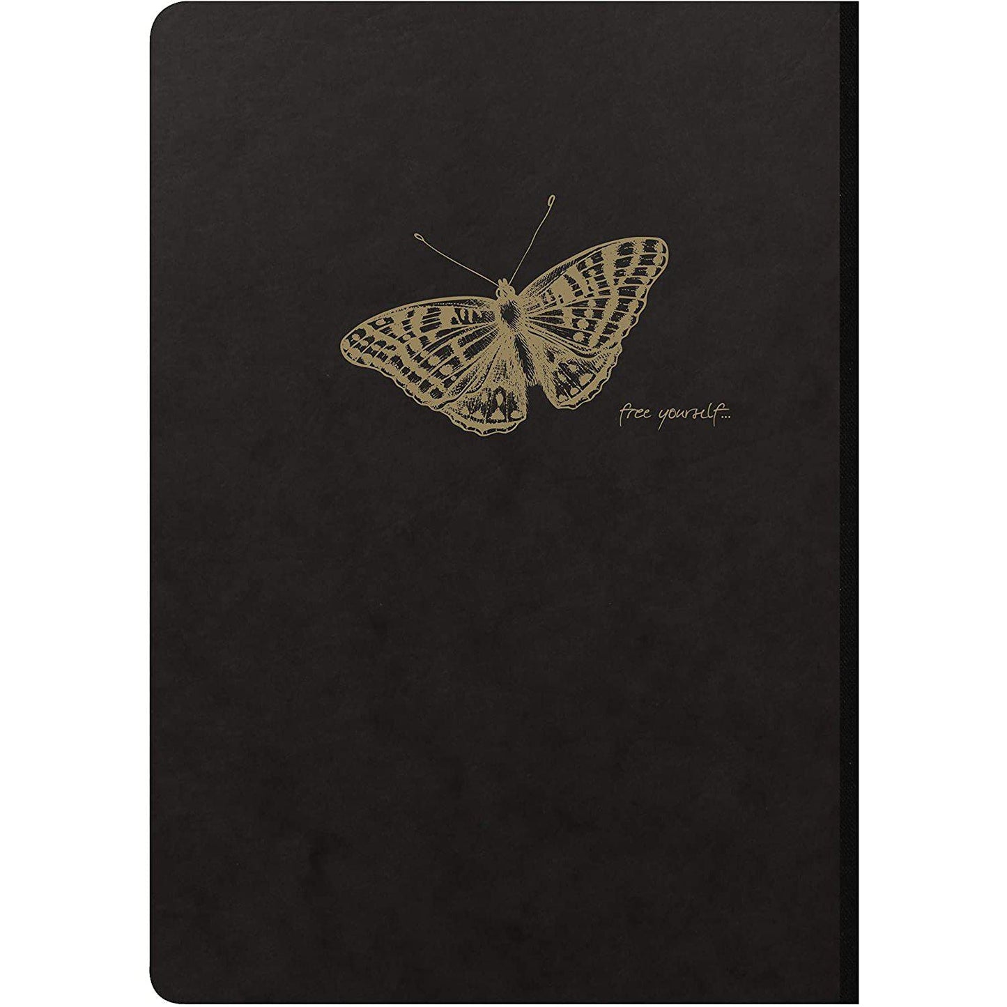 CLT Flying Spirit Broché 14,8x21 192p Noir-Cahier-Clairefontaine-Papeterie du Dôme