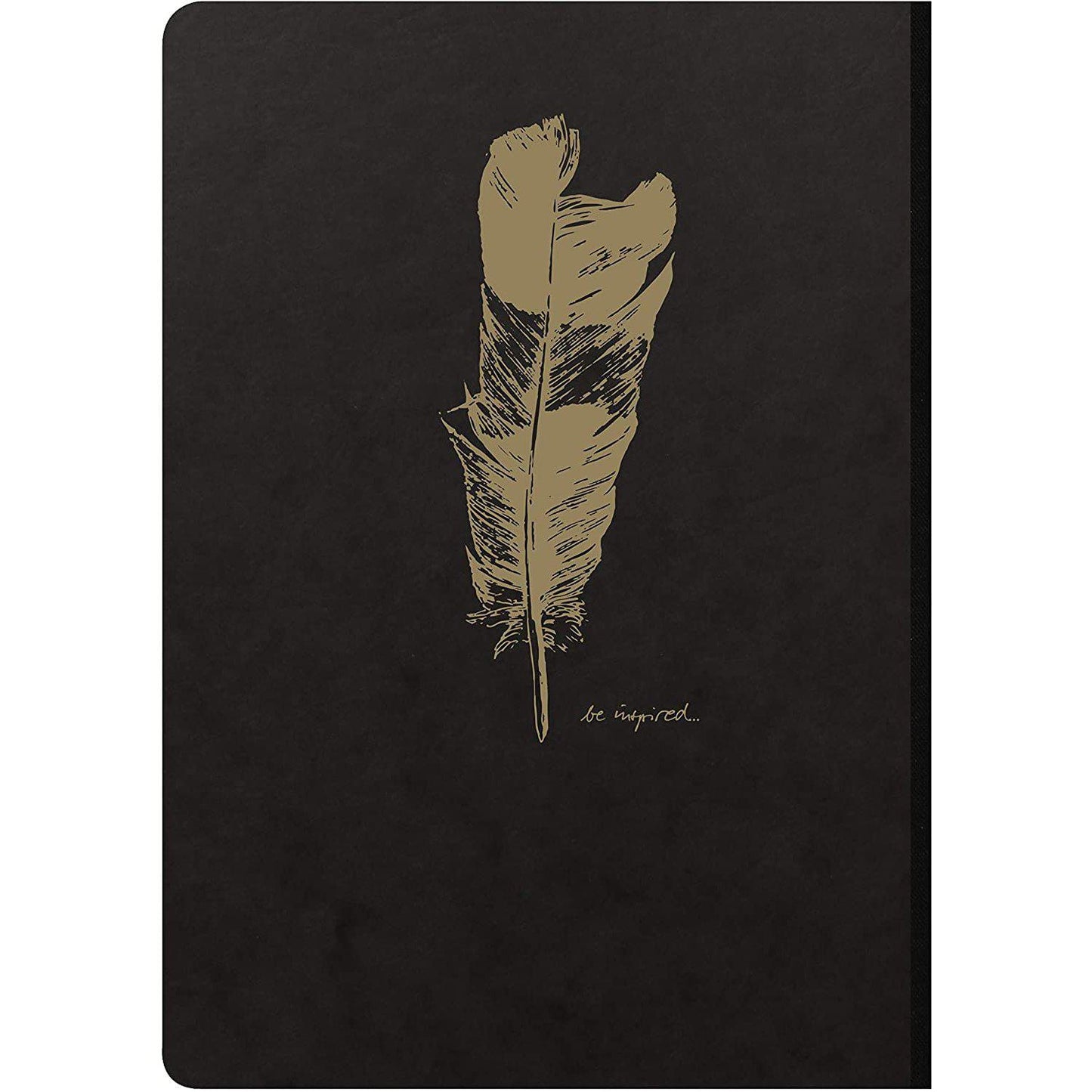 CLT Flying Spirit Broché 14,8x21 192p Noir-Cahier-Clairefontaine-Papeterie du Dôme