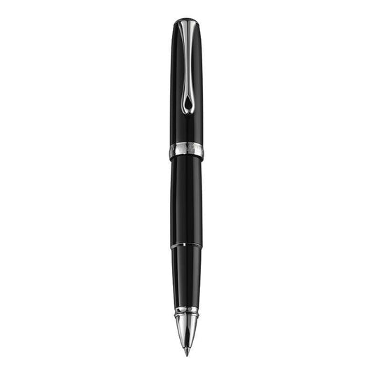 DPM Excellence A2 Laqué Noir Stylo Roller-Stylo Roller-Diplomat-Papeterie du Dôme