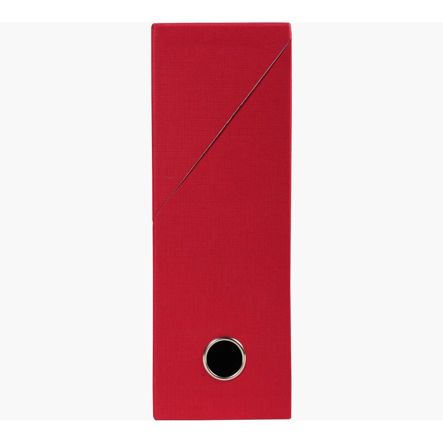 EXA Boîte de Transfert Toile 90mm-Boîte de transfert-Exacompta-Rouge-Papeterie du Dôme