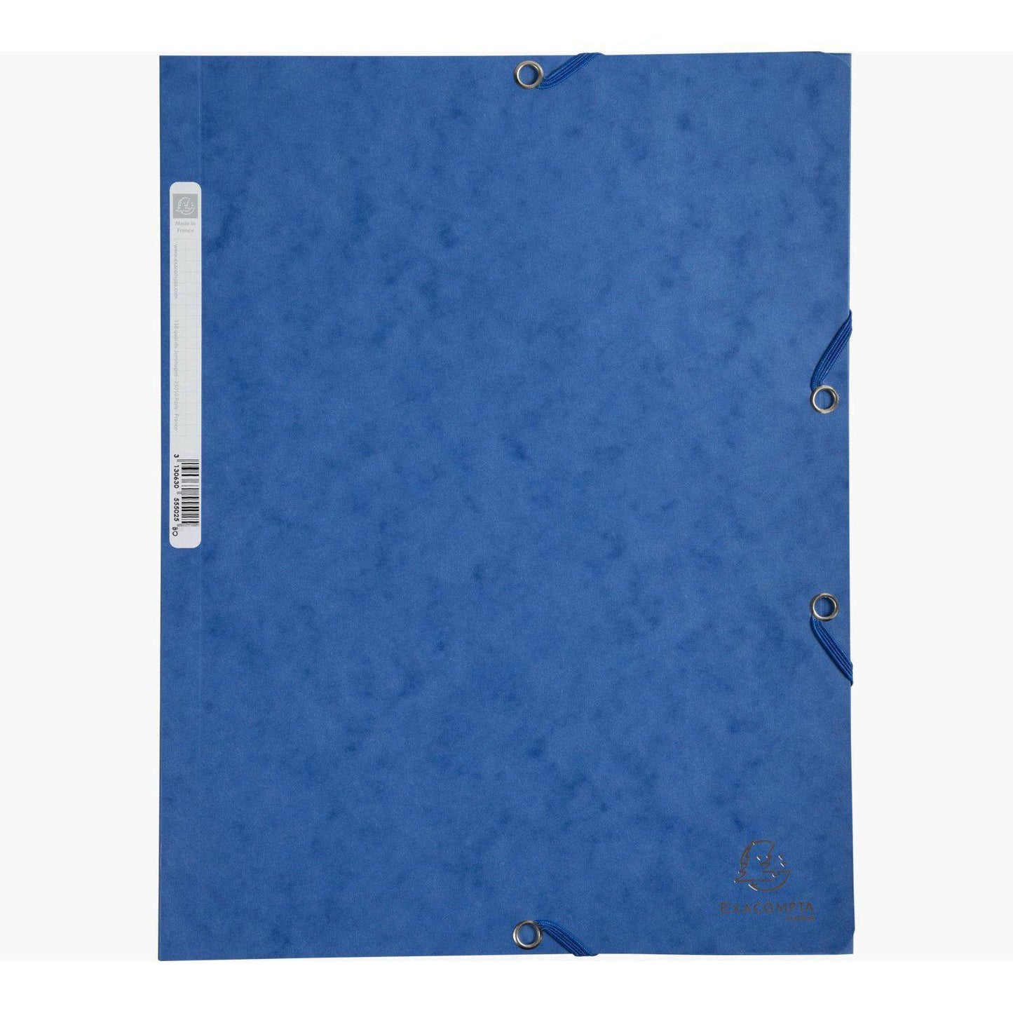 EXA Chemise 3 Rabats à Élastique-Chemise-Exacompta-Bleu-Papeterie du Dôme