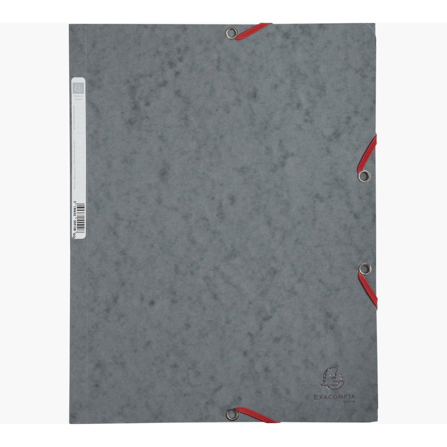 EXA Chemise 3 Rabats à Élastique-Chemise-Exacompta-Gris-Papeterie du Dôme
