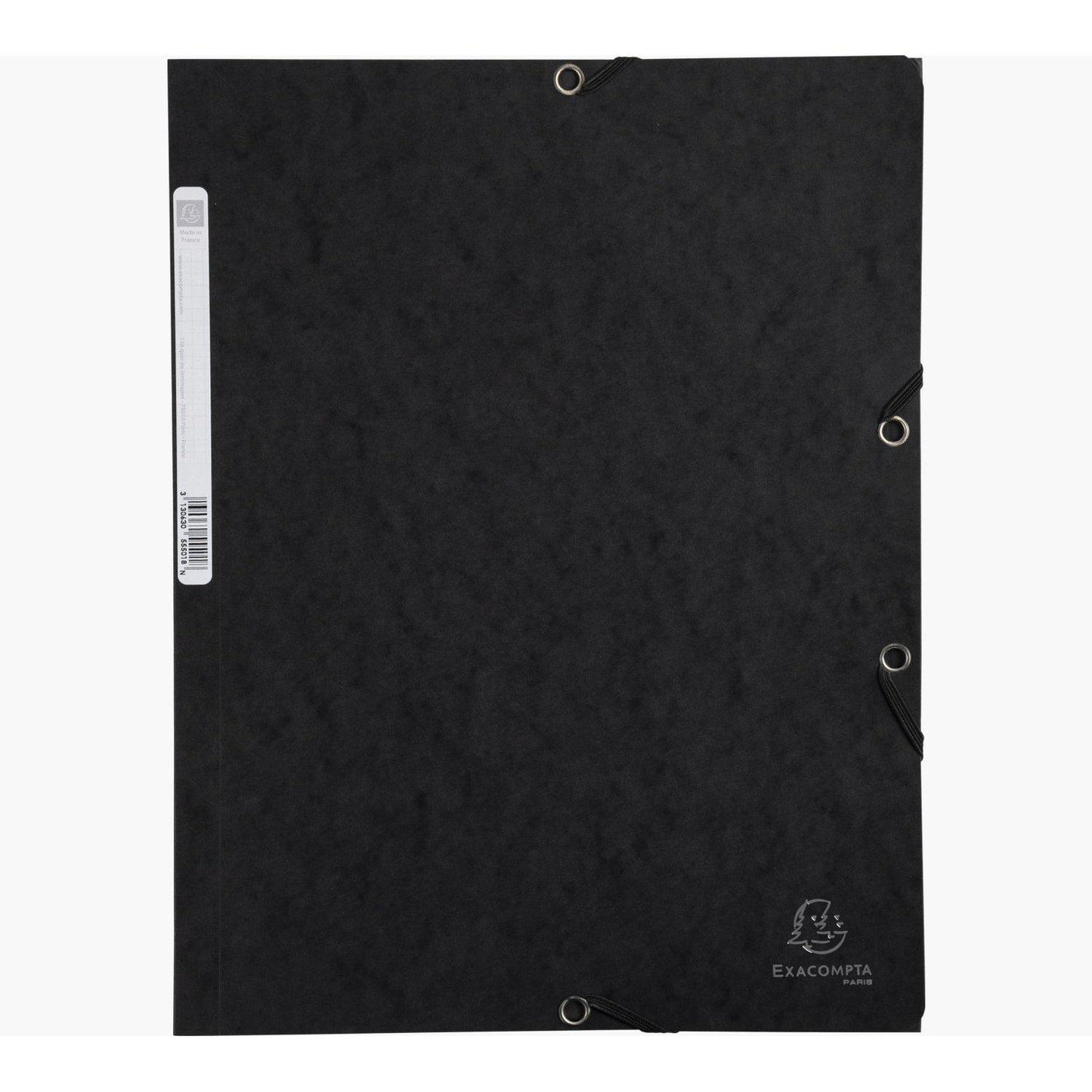 EXA Chemise 3 Rabats à Élastique-Chemise-Exacompta-Noir-Papeterie du Dôme