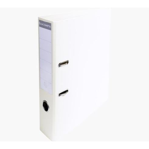 EXA Classeur A4 à Levier 70mm-Classeur-Exacompta-Blanc-Papeterie du Dôme