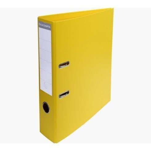 EXA Classeur A4 à Levier 70mm-Classeur-Exacompta-Jaune-Papeterie du Dôme