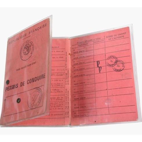 EXA Étui Ancien Permis de Conduire-Étuis de protection-Exacompta-Papeterie du Dôme