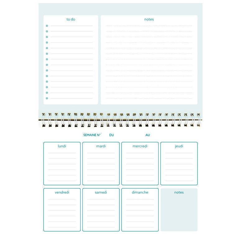 EXA Hebdo Planner Mini Labo-Calendrier-Exacompta-Papeterie du Dôme