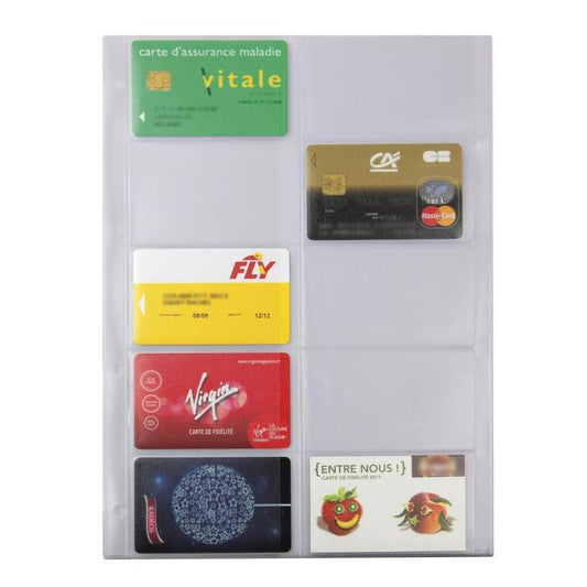 EXA Recharge Exatime 29 Pochettes Carte de Visite-Recharge-Exacompta-Papeterie du Dôme