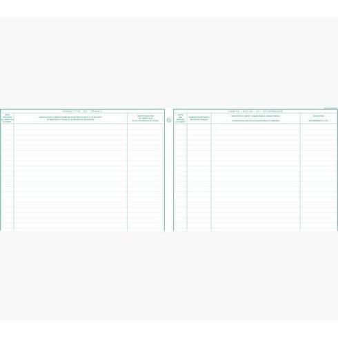 EXA Registre de l'Inspection du Travail 24x32-Registre-Exacompta-Papeterie du Dôme