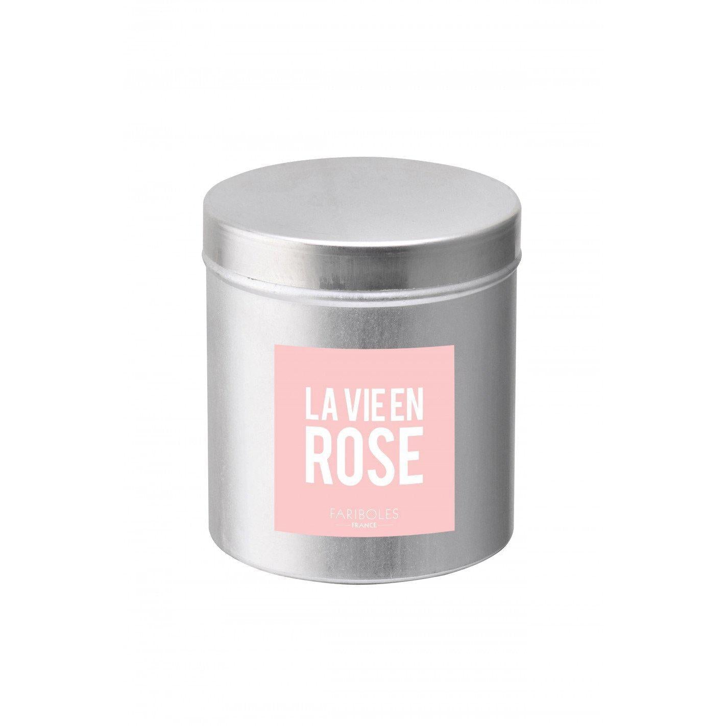 FAB Bougie-Bougie-Fabrioles-La Vie en Rose-Papeterie du Dôme