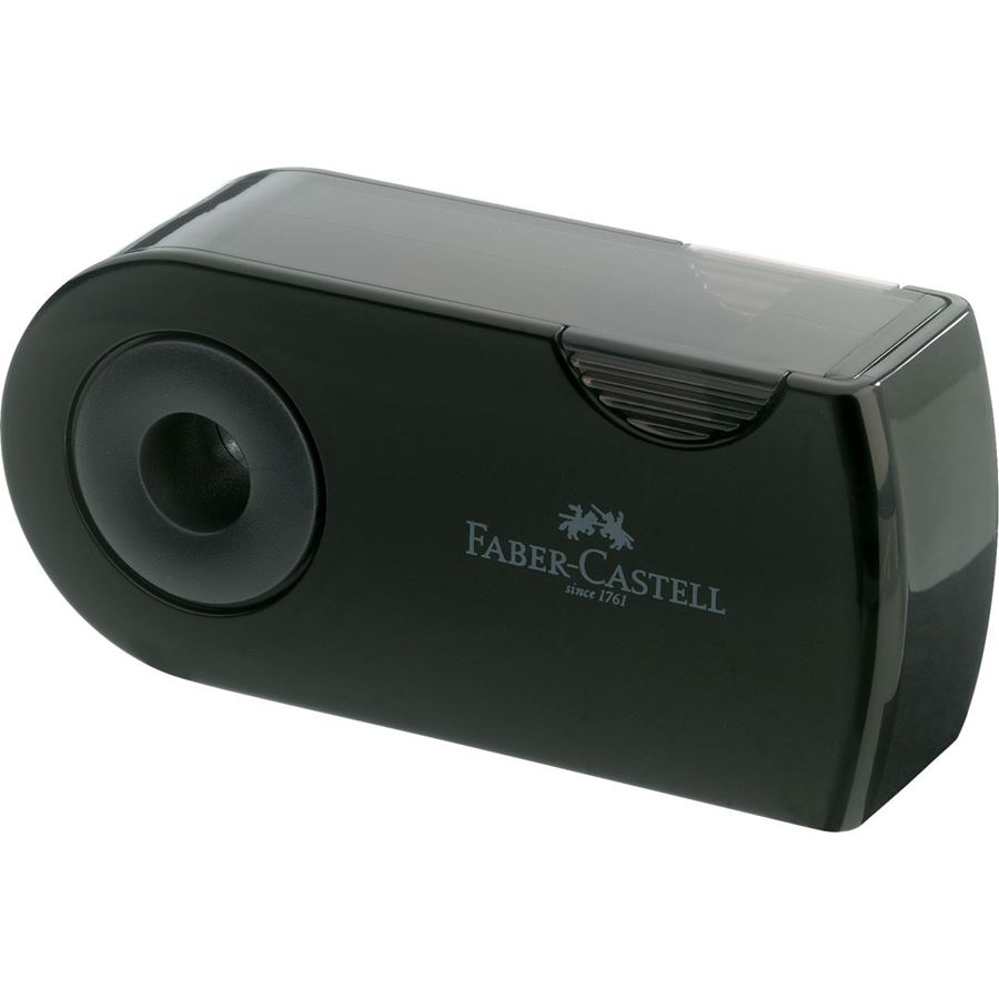 FC Taille Crayon Sleeve Trend 2 Usages Noir-Taille Crayon-Faber-Castell-Papeterie du Dôme