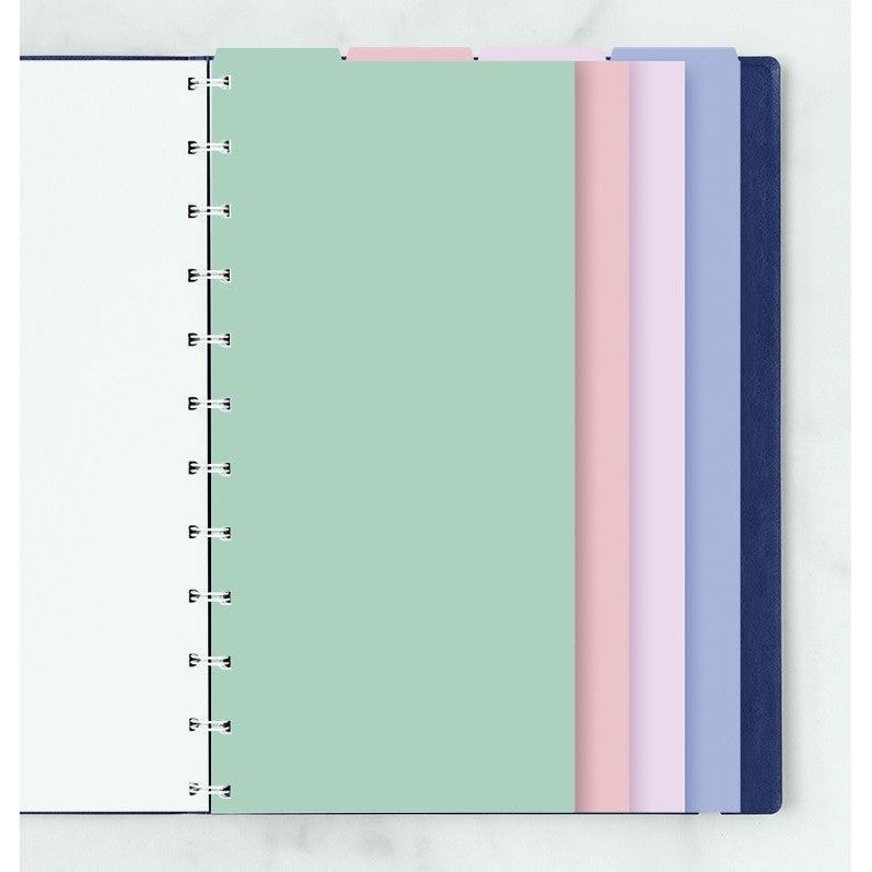 Filofax Notebooks - Intercalaires Pastel - A4 – Papeterie du Dôme