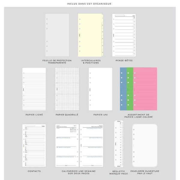 FFX Personal Saffiano-Organiseur-Filofax-Papeterie du Dôme
