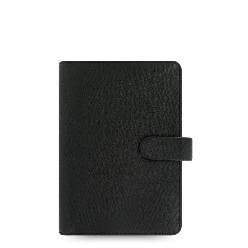 FFX Personal Saffiano-Organiseur-Filofax-Noir-Papeterie du Dôme