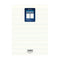 FFX White Lined Notebook Refill A4