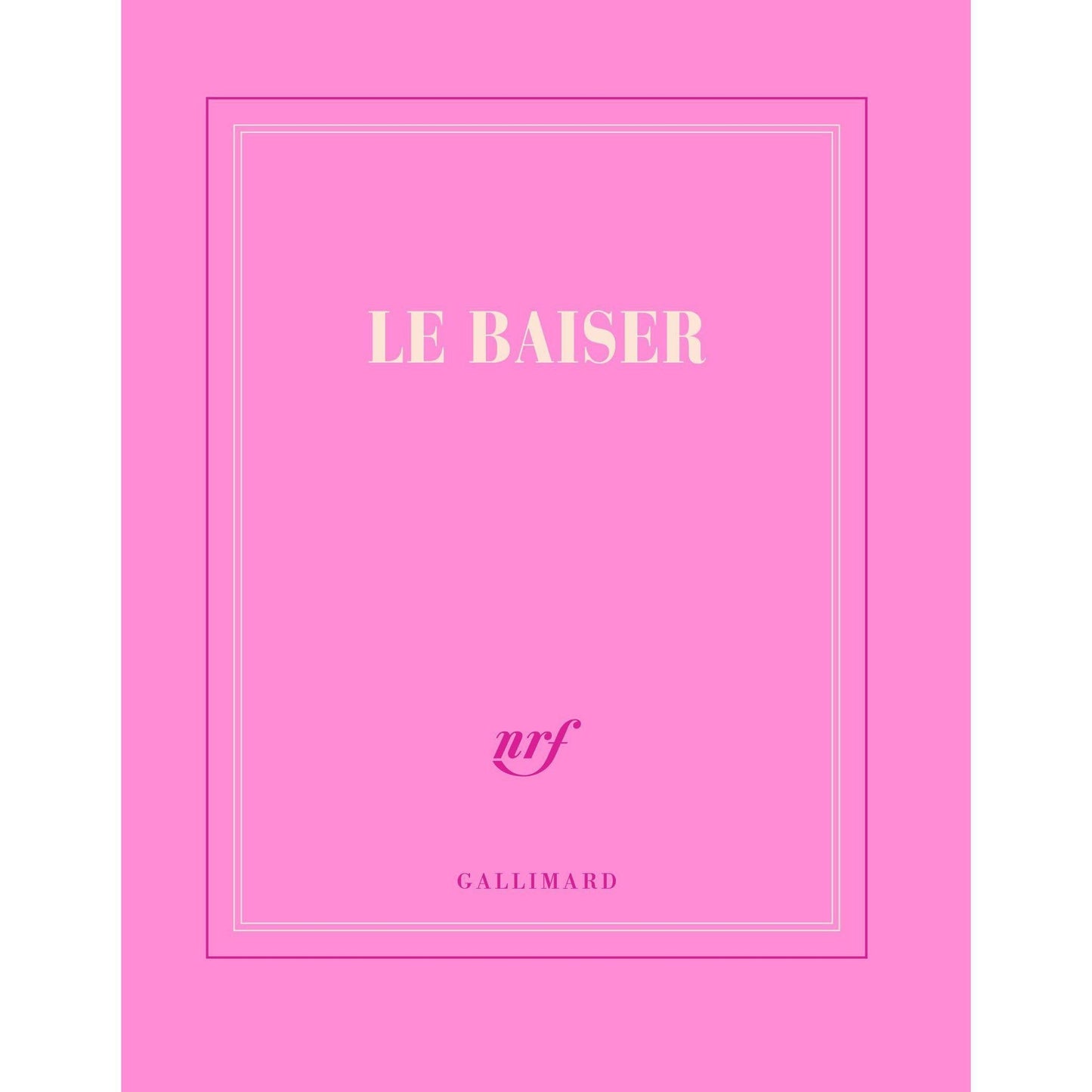 GLMR Carnet "Le Baiser" Ligné-Carnet-Gallimard-Papeterie du Dôme
