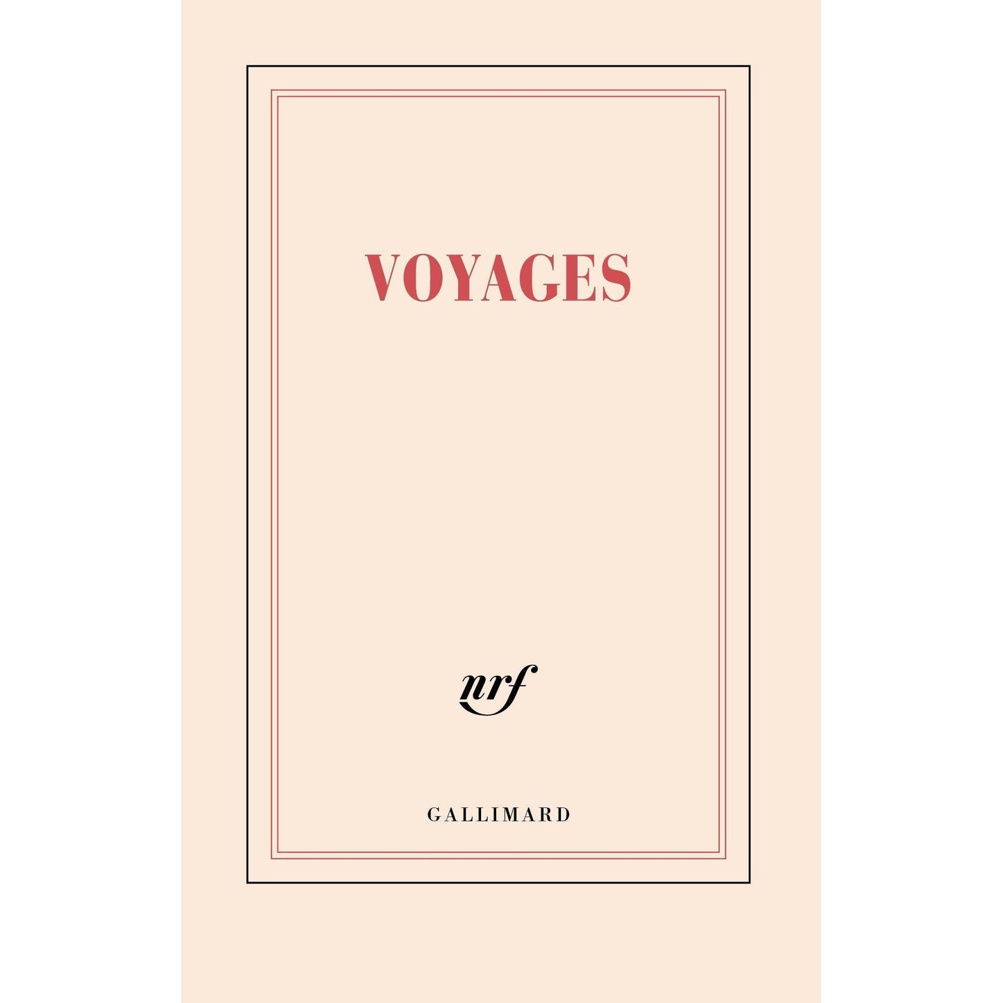 GLMR Carnet "Voyages" Ligné-Carnet-Gallimard-Papeterie du Dôme