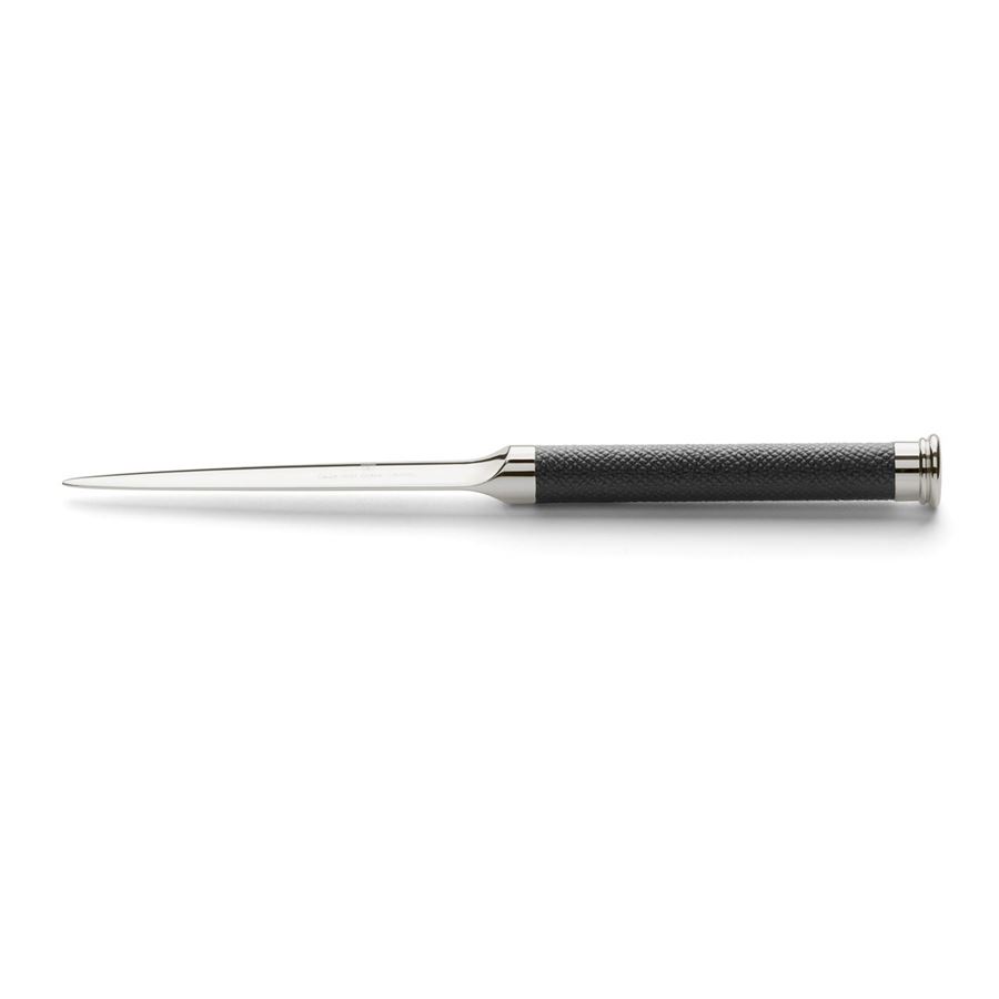 GVFC Coupe-Papier Cuir Grainé Noir-Coupe Papier-Graf von Faber-Castell-Papeterie du Dôme