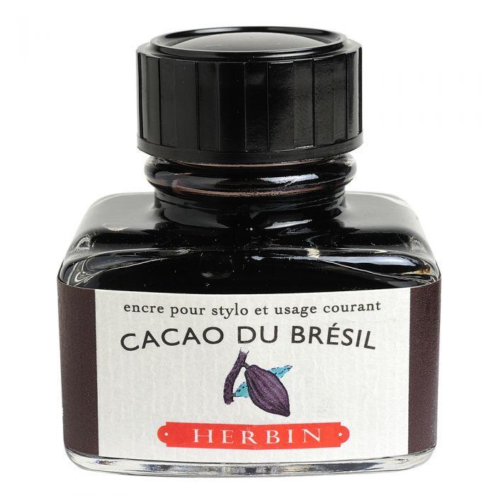 Herbin Flacon Encre à Écrire 30ml-Encre-Herbin-Cacao du Brésil-Papeterie du Dôme