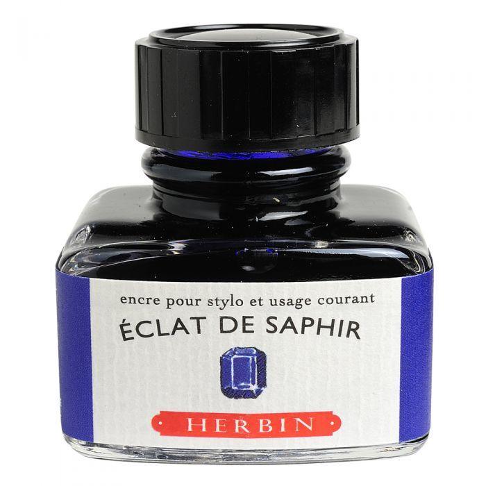 Herbin Flacon Encre à Écrire 30ml-Encre-Herbin-Éclat de Saphir-Papeterie du Dôme