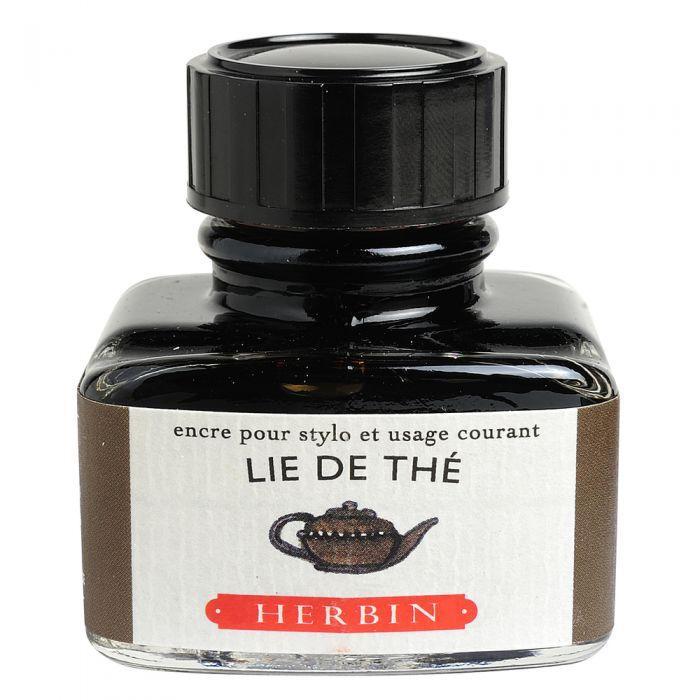 Herbin Flacon Encre à Écrire 30ml-Encre-Herbin-Lie de Thé-Papeterie du Dôme