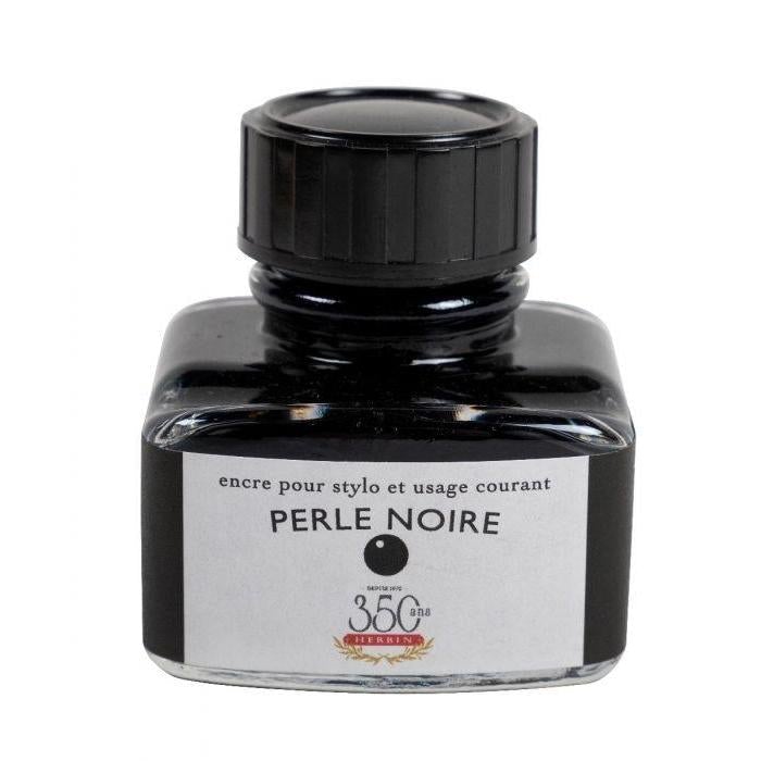 Herbin Flacon Encre à Écrire 30ml-Encre-Herbin-Perle Noire-Papeterie du Dôme