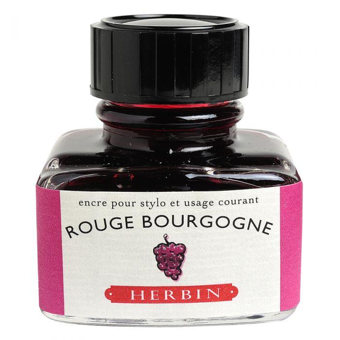 Herbin Flacon Encre à Écrire 30ml-Encre-Herbin-Rouge Bourgogne-Papeterie du Dôme