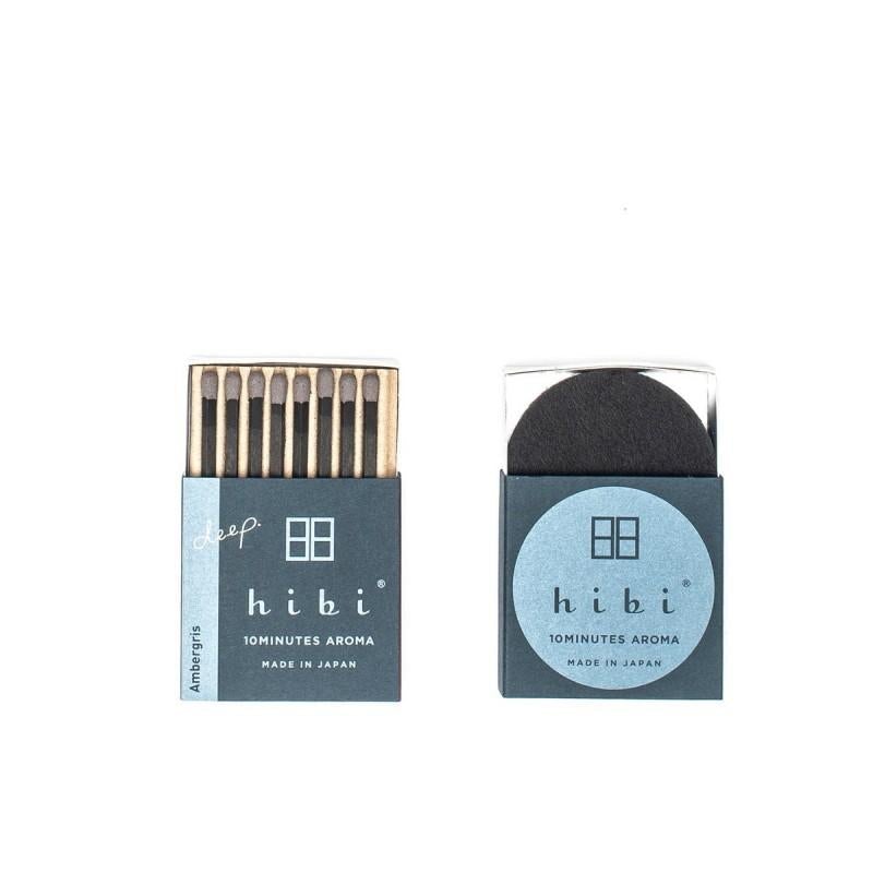 Hibi Bâtons d'Encens Japonais-Encens-Hibi-Ambre Gris-Papeterie du Dôme