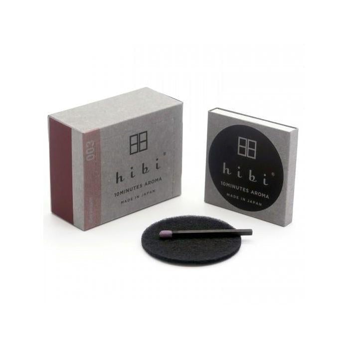 Hibi Bâtons d'Encens Japonais-Encens-Hibi-Geranium-Papeterie du Dôme