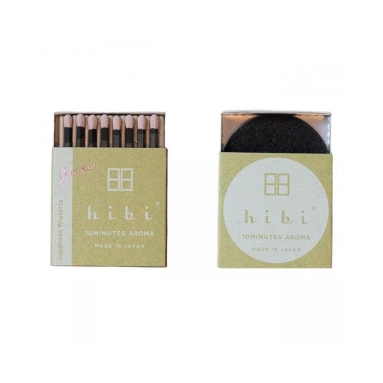 Hibi Bâtons d'Encens Japonais-Encens-Hibi-Glycine-Papeterie du Dôme