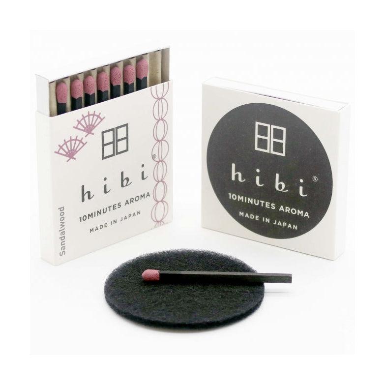 Hibi Bâtons d'Encens Japonais-Encens-Hibi-Santal-Papeterie du Dôme