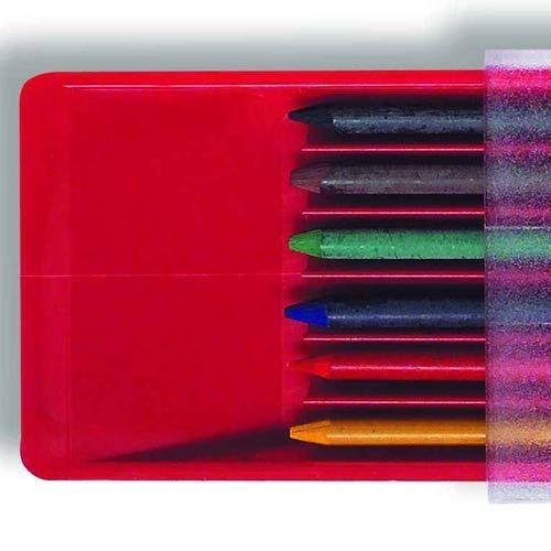 KOH Assortiment de 6 Mines de Couleurs 2mm Hardtmuth-Mines-Koh-I-Noor-Papeterie du Dôme