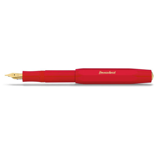 KWC Classic Sport Rouge Stylo Plume-Stylo Plume-Kaweco-Papeterie du Dôme