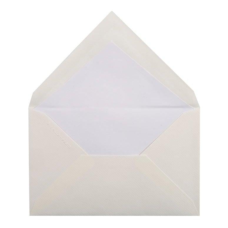 LALO Enveloppes Visite Vergé-Correspondance-Lalo-Blanc-Papeterie du Dôme