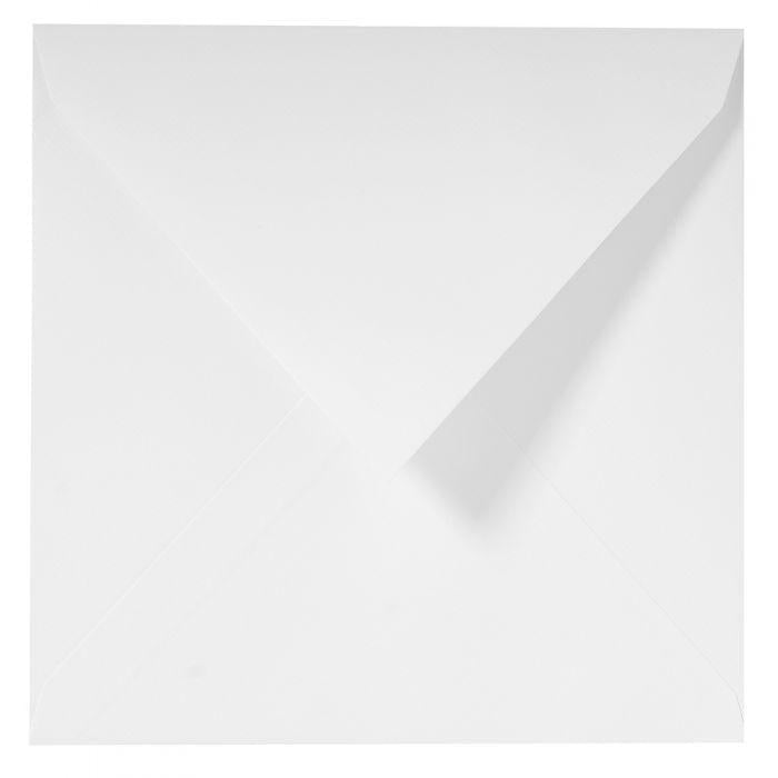 LALO Vergé 25 Enveloppes 140x140-Enveloppes-Lalo-Blanc-Papeterie du Dôme
