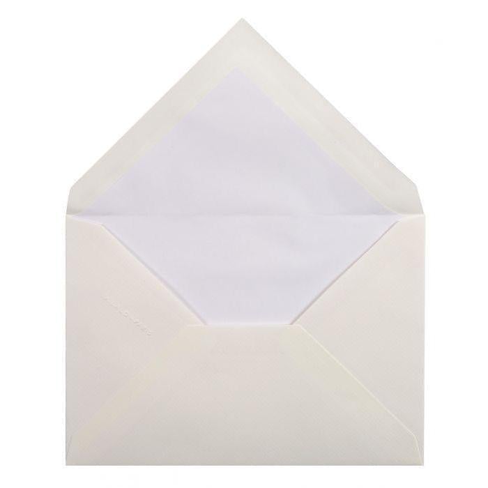 LALO Vergé 25 Enveloppes C6 Doublées-Enveloppes-Lalo-Blanc-Papeterie du Dôme