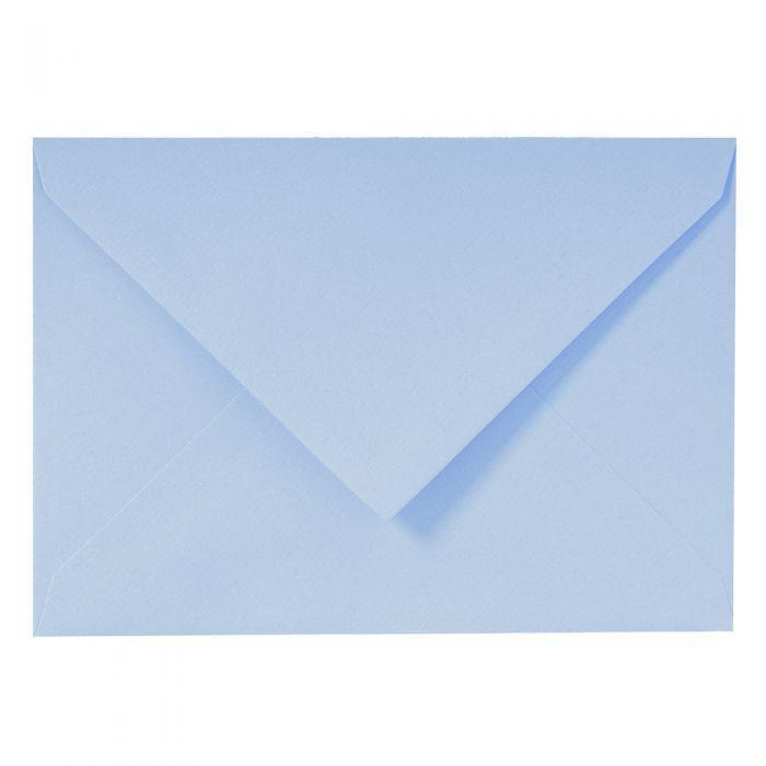 LALO Vergé 25 Enveloppes C6 Doublées-Enveloppes-Lalo-Bleu-Papeterie du Dôme