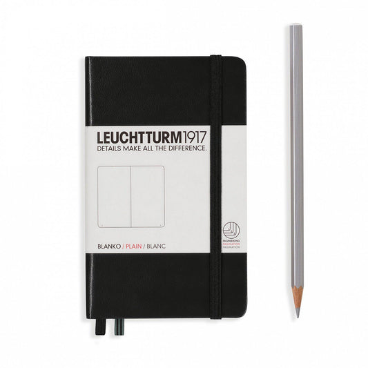 LCHT A6 Rigide Blanc-Carnet-Leuchtturm 1917-Papeterie du Dôme