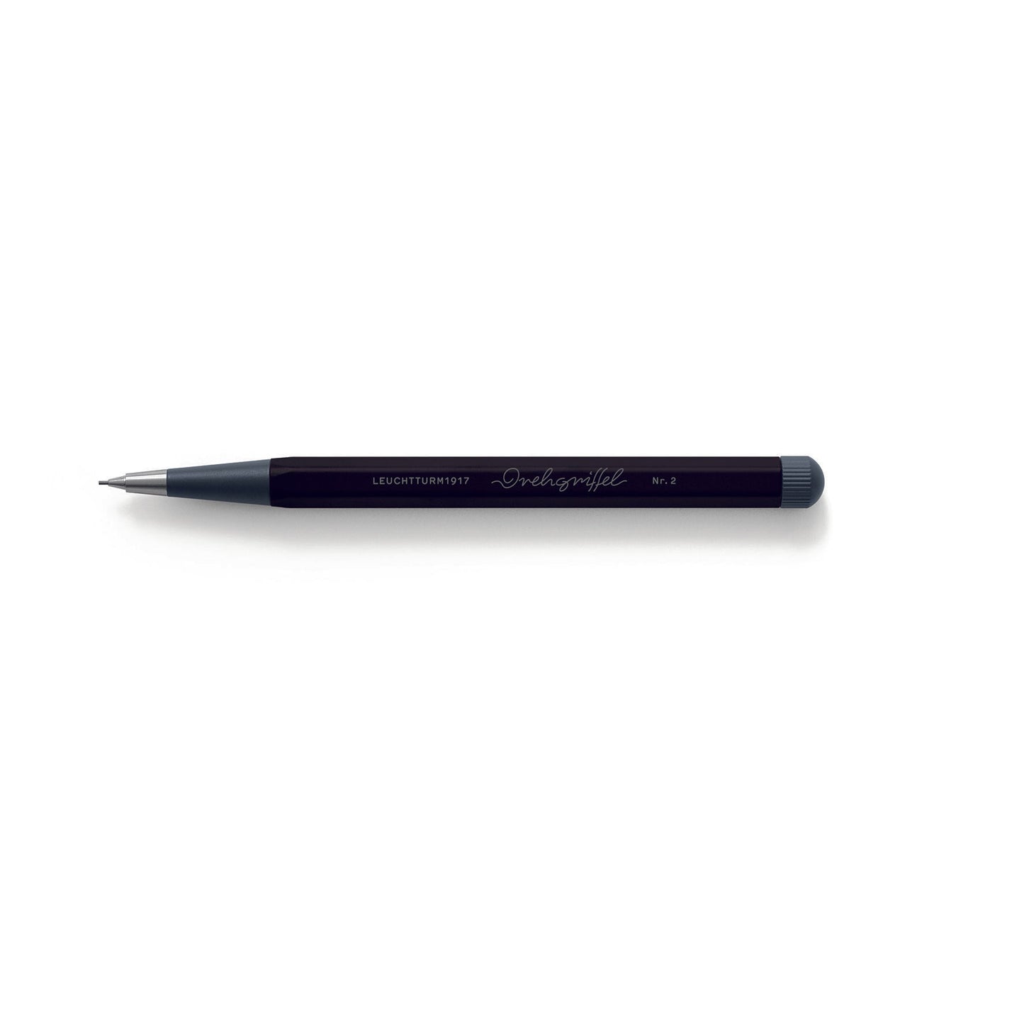 LCHT Drehgriffel Nr.2 Porte-Mines-Stylo Bille-Leuchtturm 1917-Noir-Papeterie du Dôme
