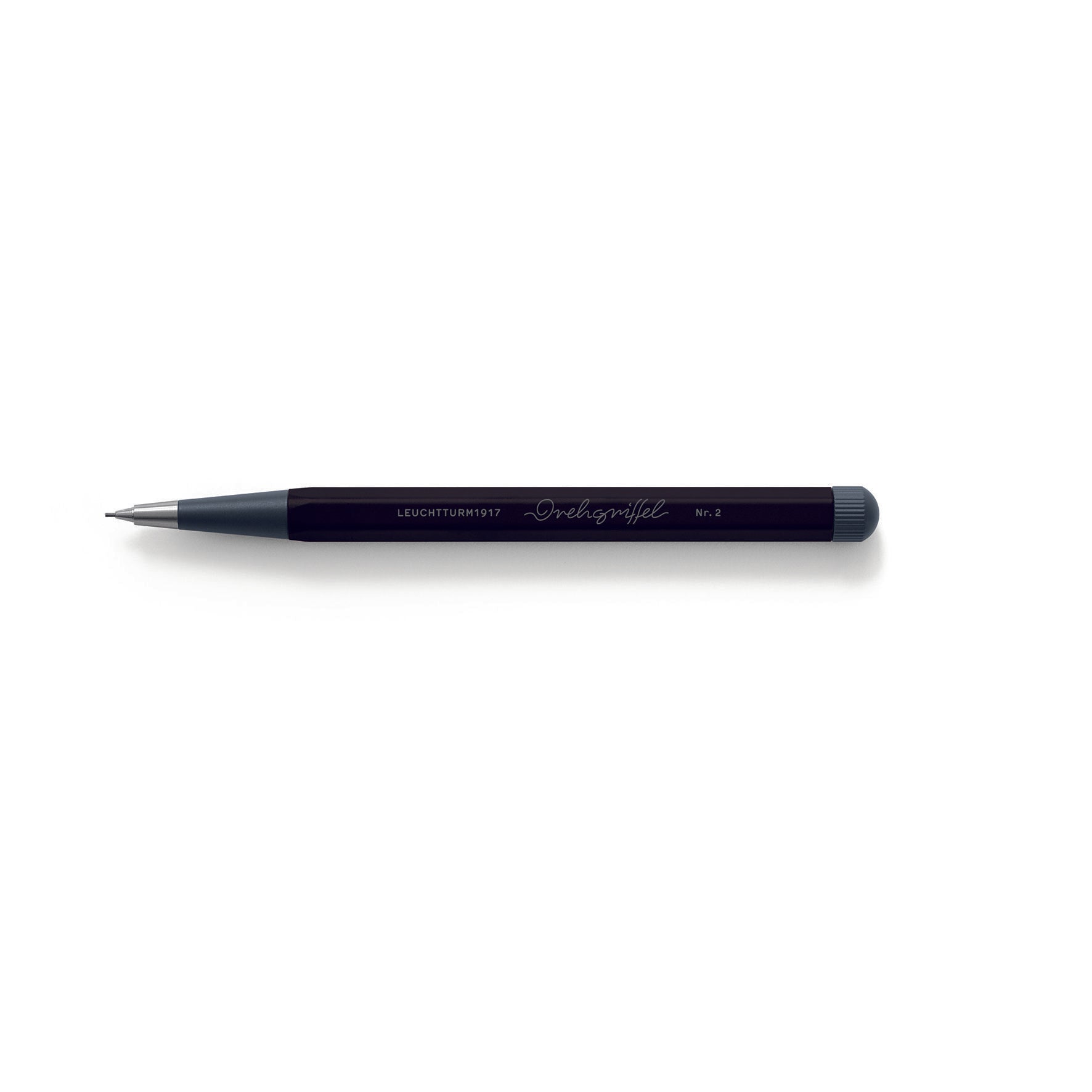 LCHT Drehgriffel Nr.2 Porte-Mines-Stylo Bille-Leuchtturm 1917-Noir-Papeterie du Dôme