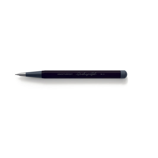 LCHT Drehgriffel Nr.2 Porte-Mines-Stylo Bille-Leuchtturm 1917-Noir-Papeterie du Dôme