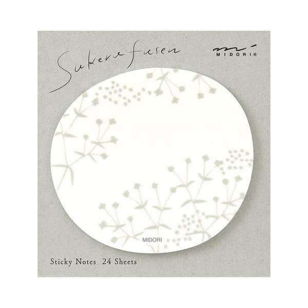 MDR Bloc Mémo-Bloc Notes-Midori-Fleur blanche-Papeterie du Dôme