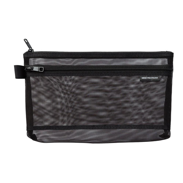 MDR Trousse CL Mesh Grande-Trousse-Midori-Noir-Papeterie du Dôme