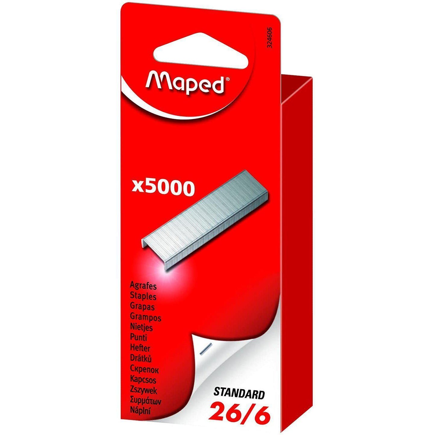 MPD agrafes 26/6-Agrafes-Maped-Papeterie du Dôme